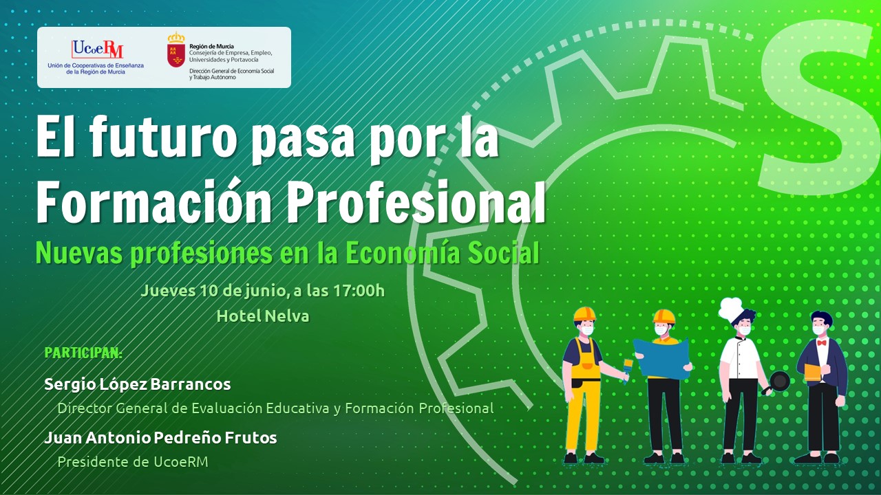 Ucoerm ofrece el seminario sobre Formación Profesional y las profesiones del futuro